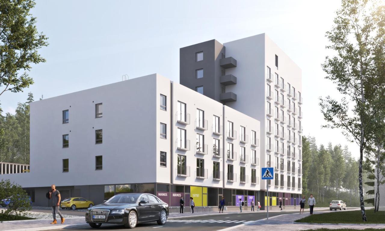 Forenom Aparthotel Tampere Kaleva מראה חיצוני תמונה
